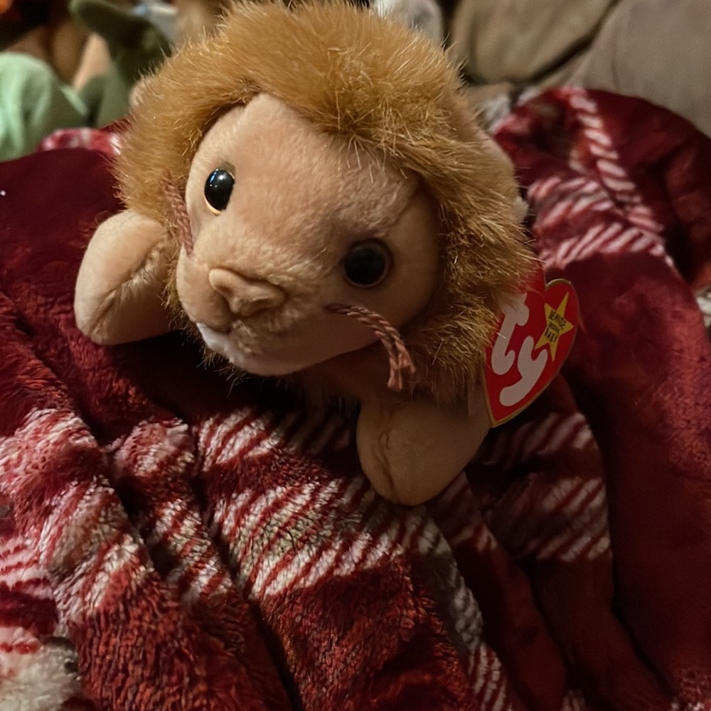 Rotary 1996 lion beanie Babies